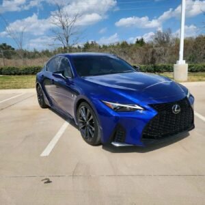 Ultrasonic blue mica 2022 Lexus IS 350 F